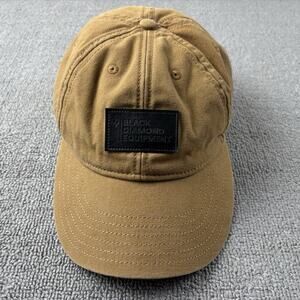 black diamond equipment hat Adult One Size Tan Adjustable Cap Casual Men’s
